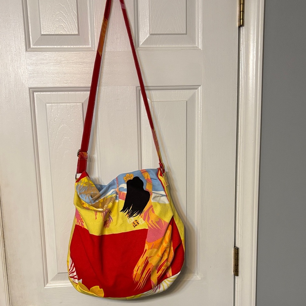 Colorful Canvas Women's Bag - Picture 3 of 10